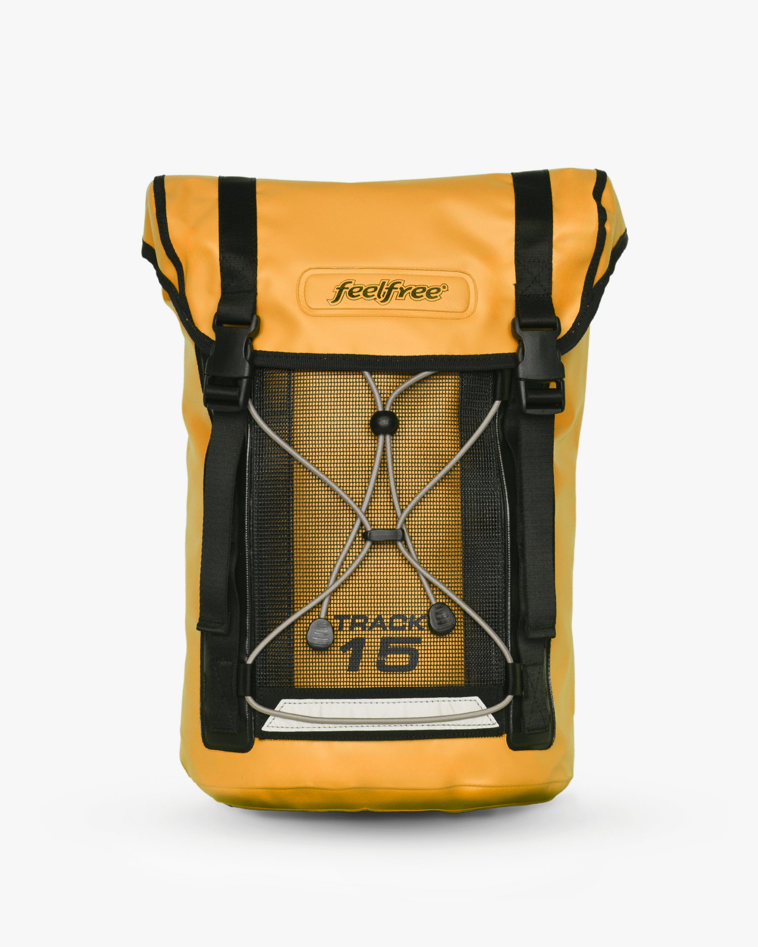 Sac à dos track étanche 15L jaune