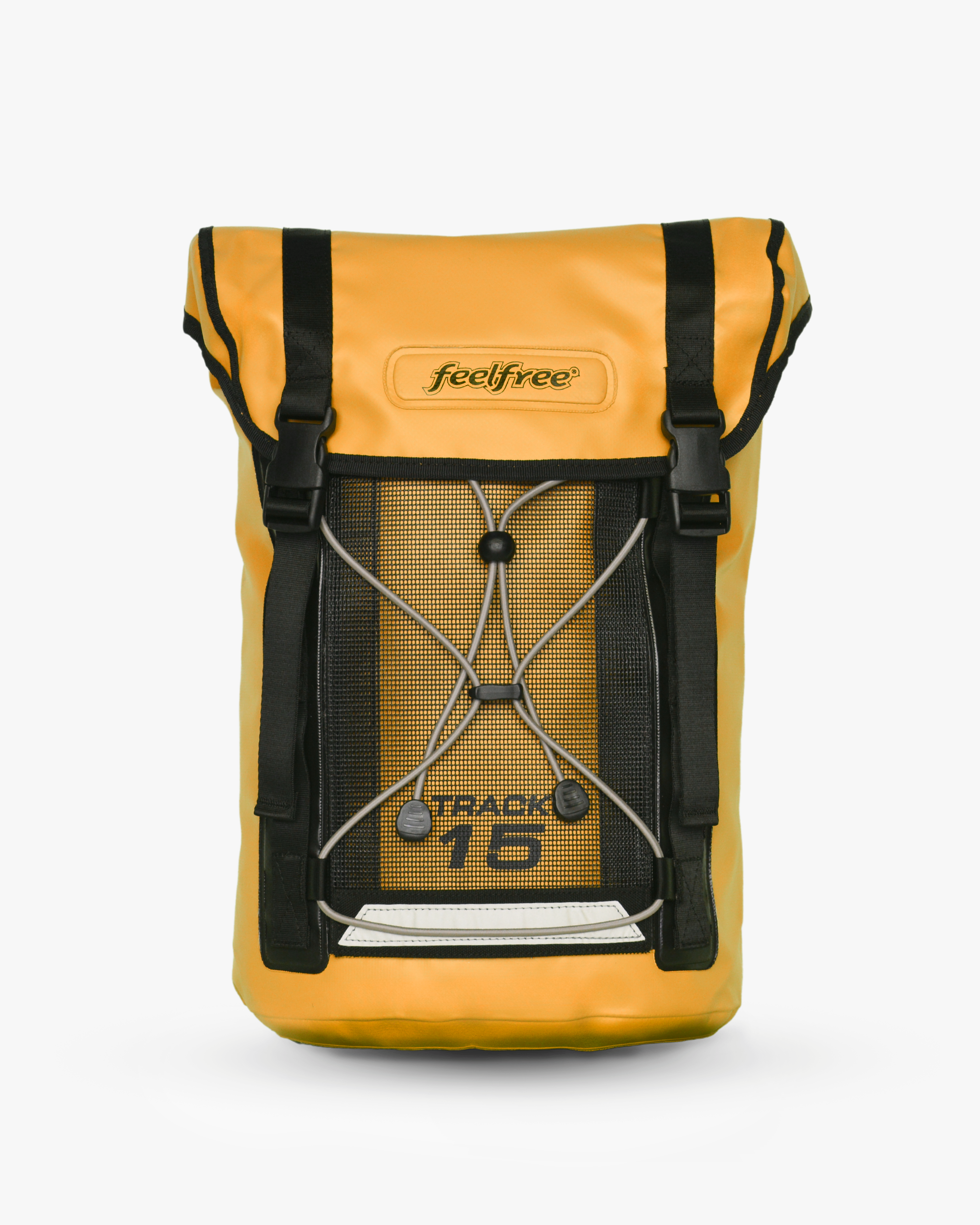 Sac à dos track étanche 15L jaune