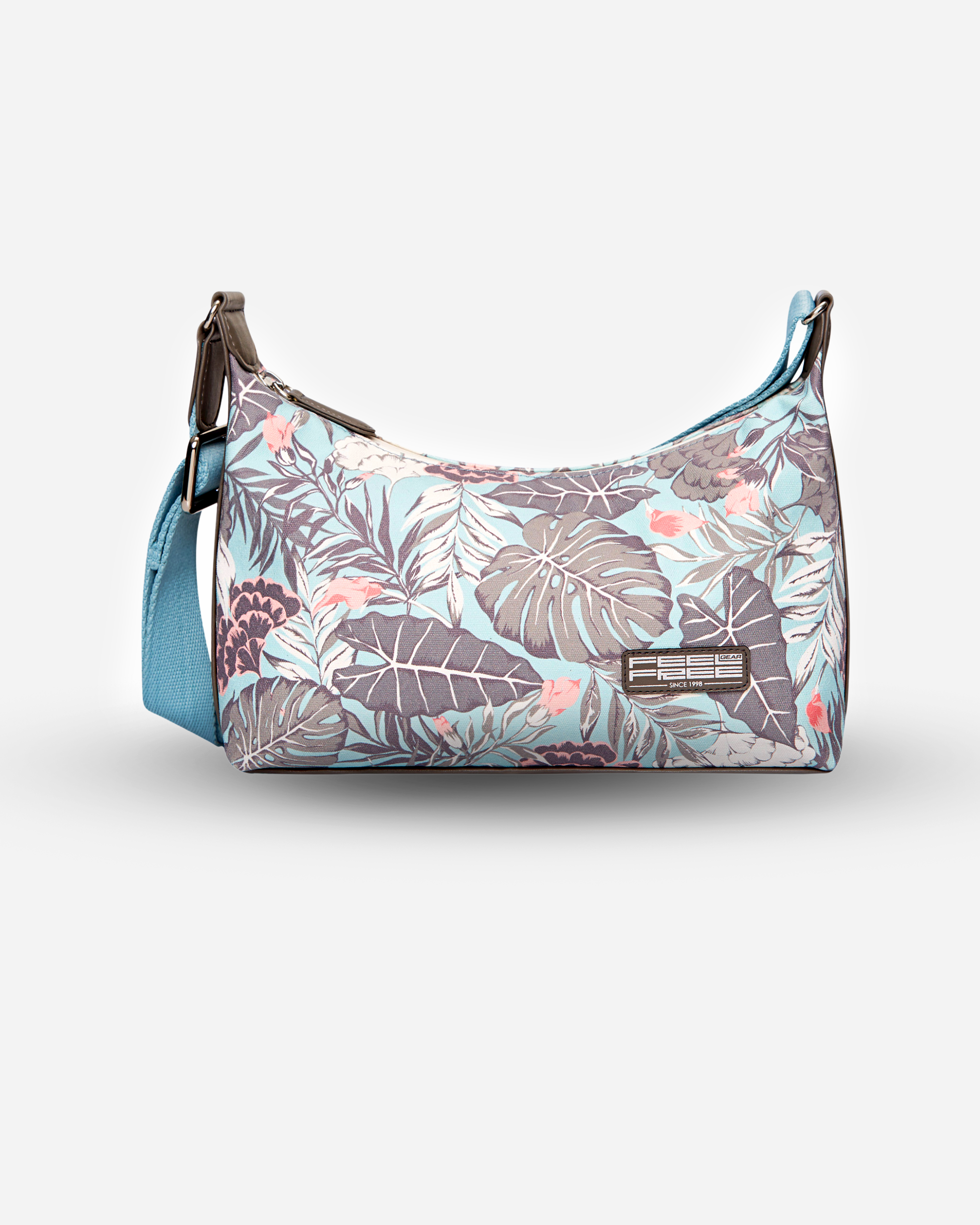 Sac à main - mini hand bag tropical teal