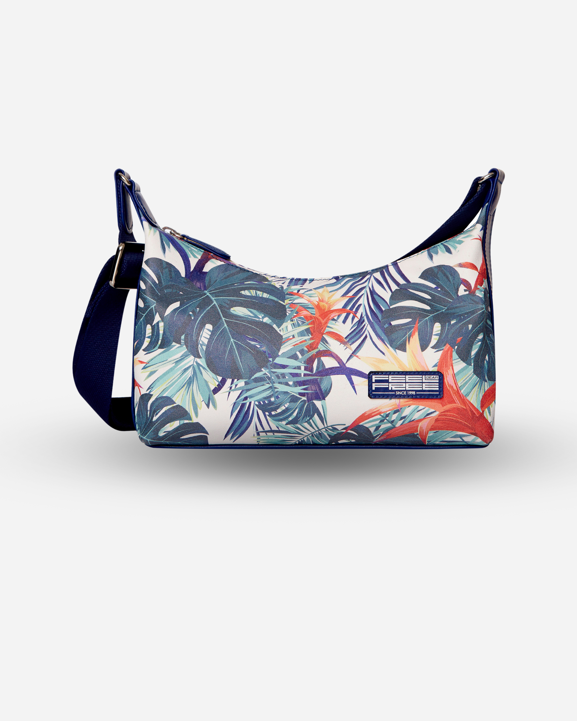 Sac à main - mini hand bag tropical botanique