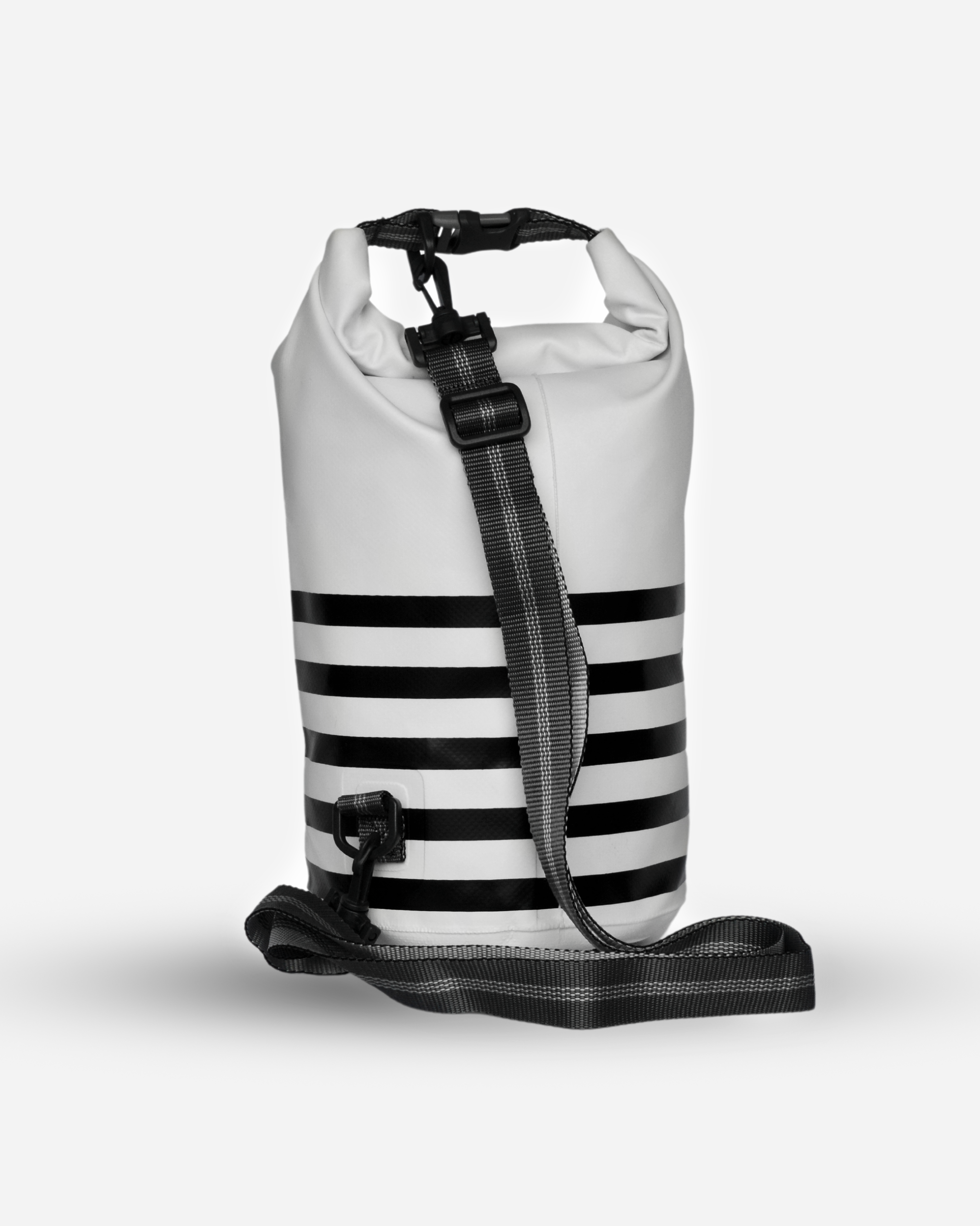Sac polochon étanche dry tube 3L édition drapeau breton - vue arrière avec bandoulière