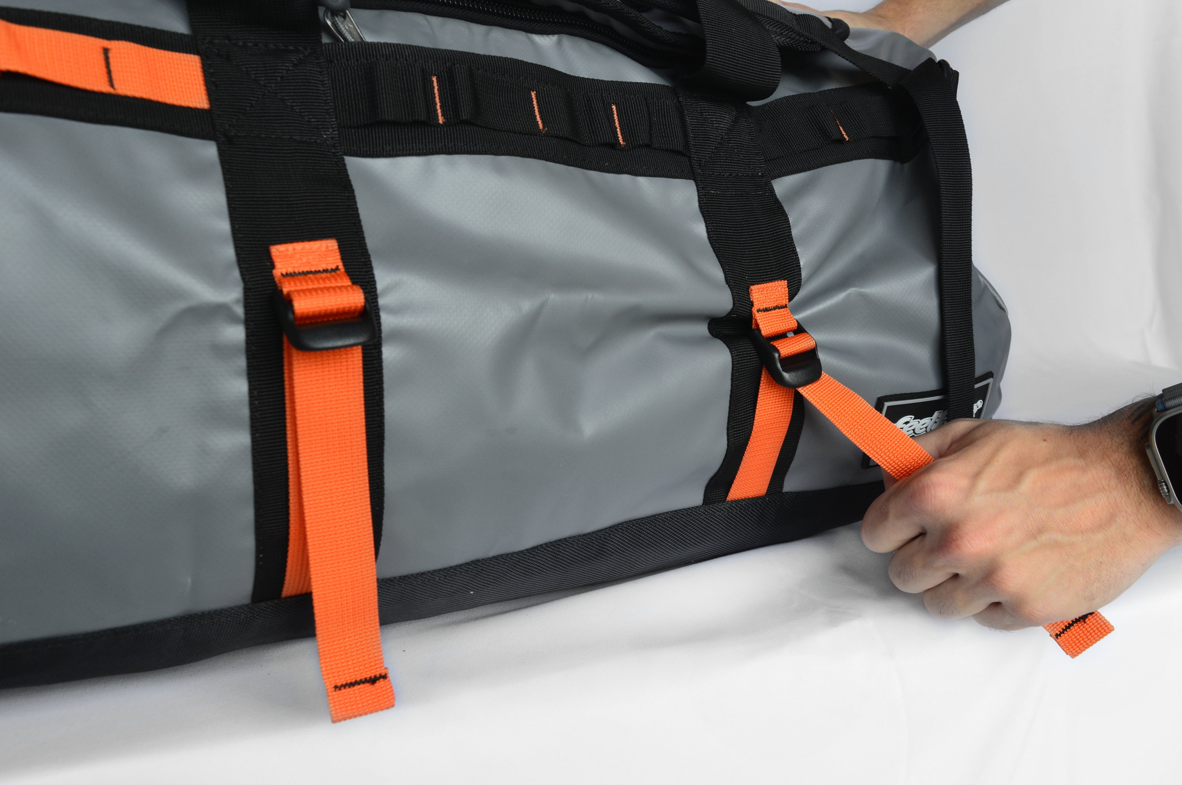 Sac de transport étanche cruiser détail sangle de serrage