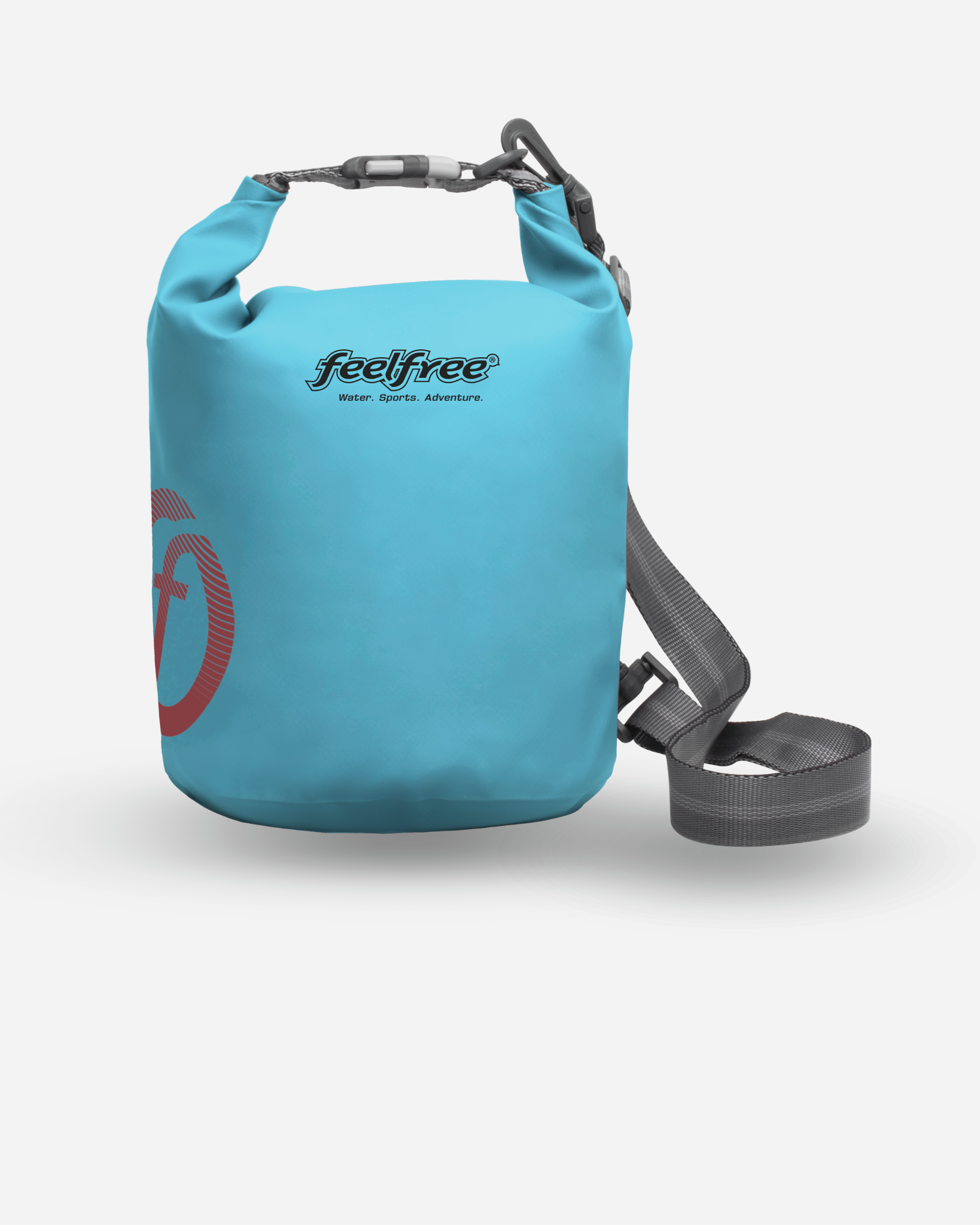 sac polochon étanche dry tube 5L bleu ciel
