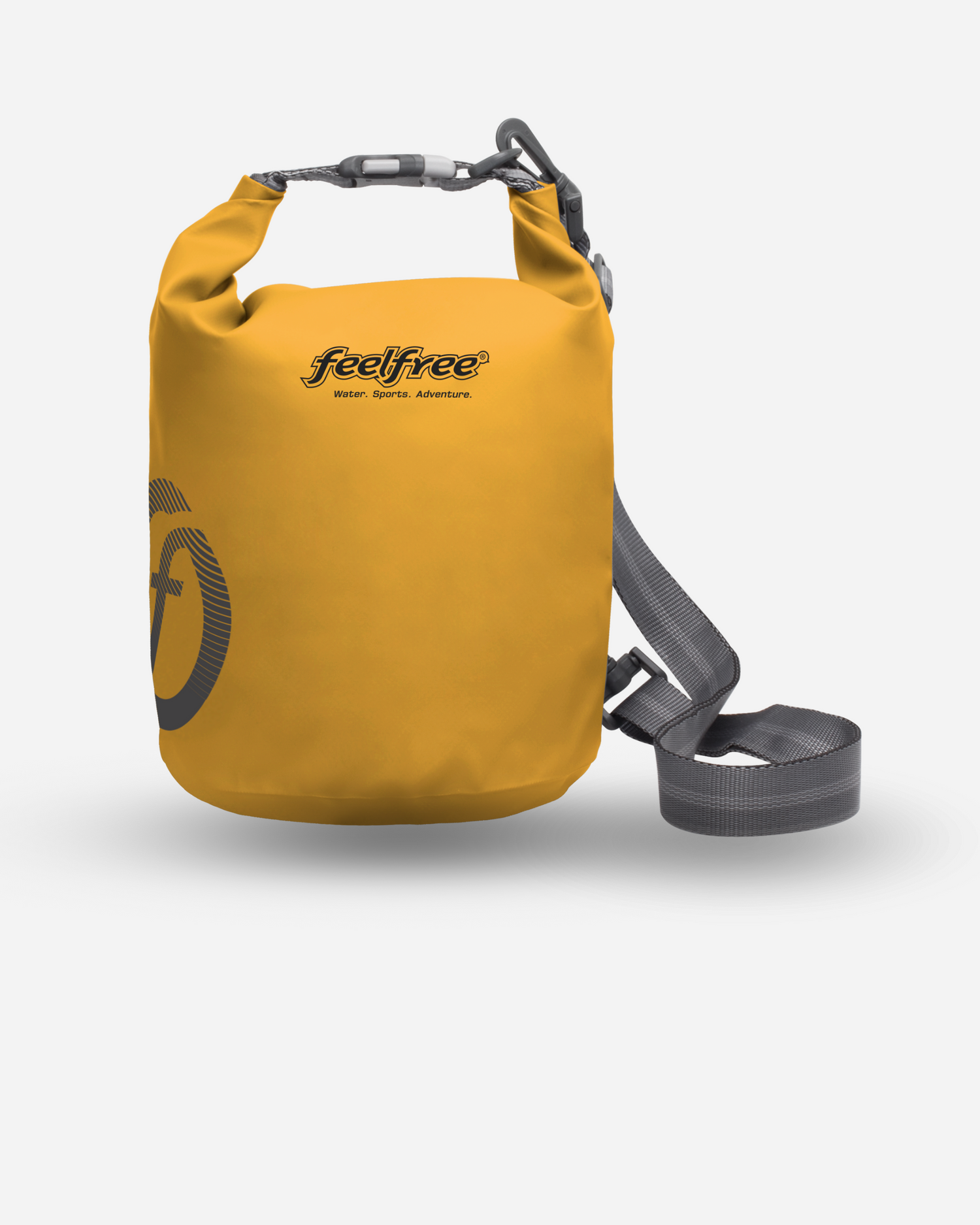 sac polochon étanche dry tube 5L jaune