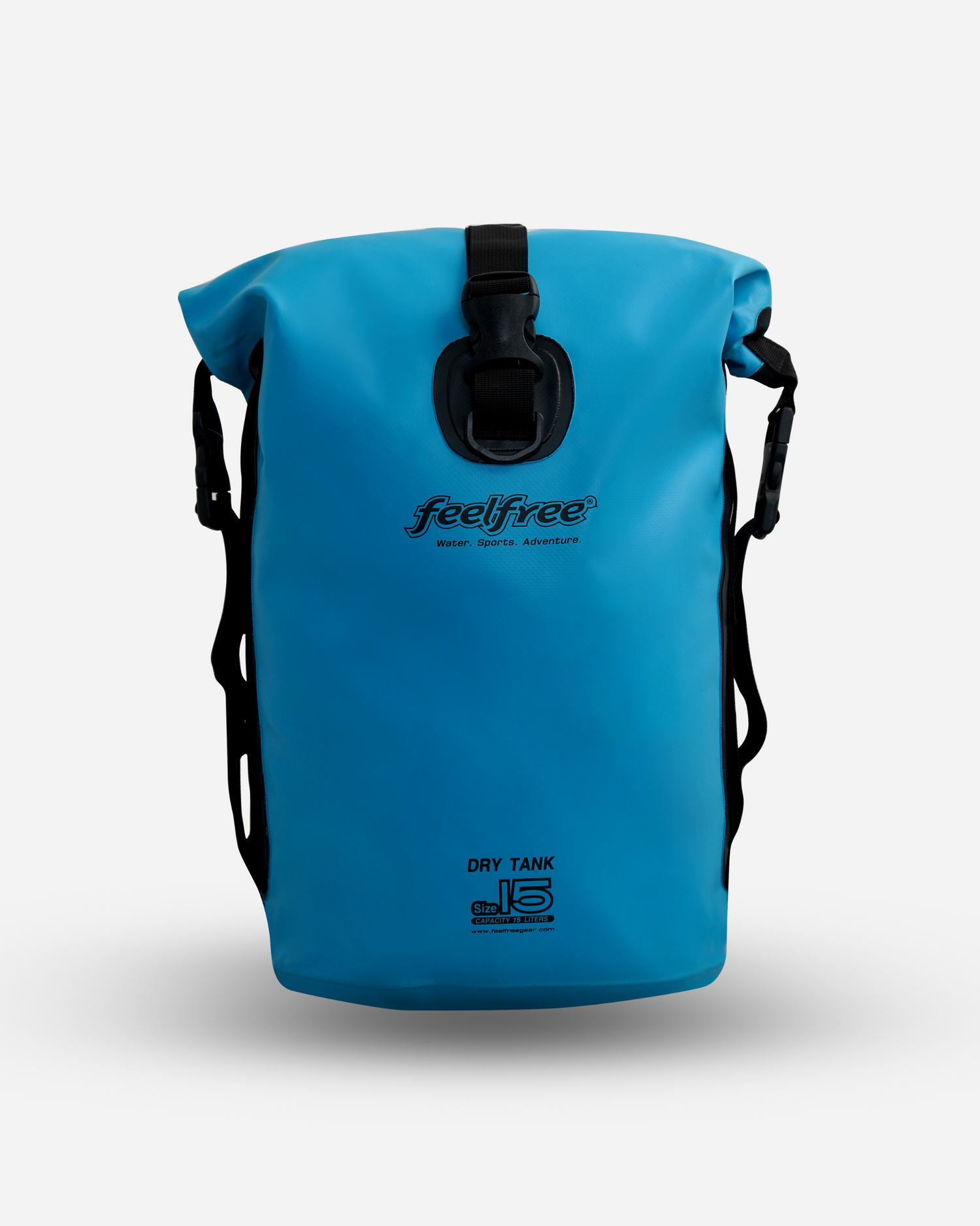 Sac à dos étanche Dry Tank 15L bleu ciel