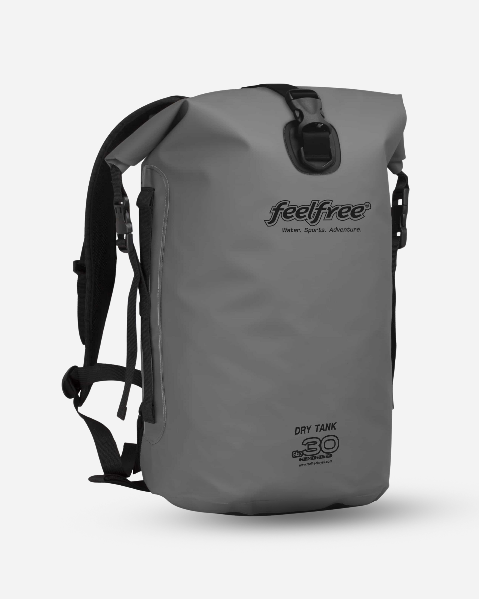 Sac à dos étanche Dry Tank 30L Gris