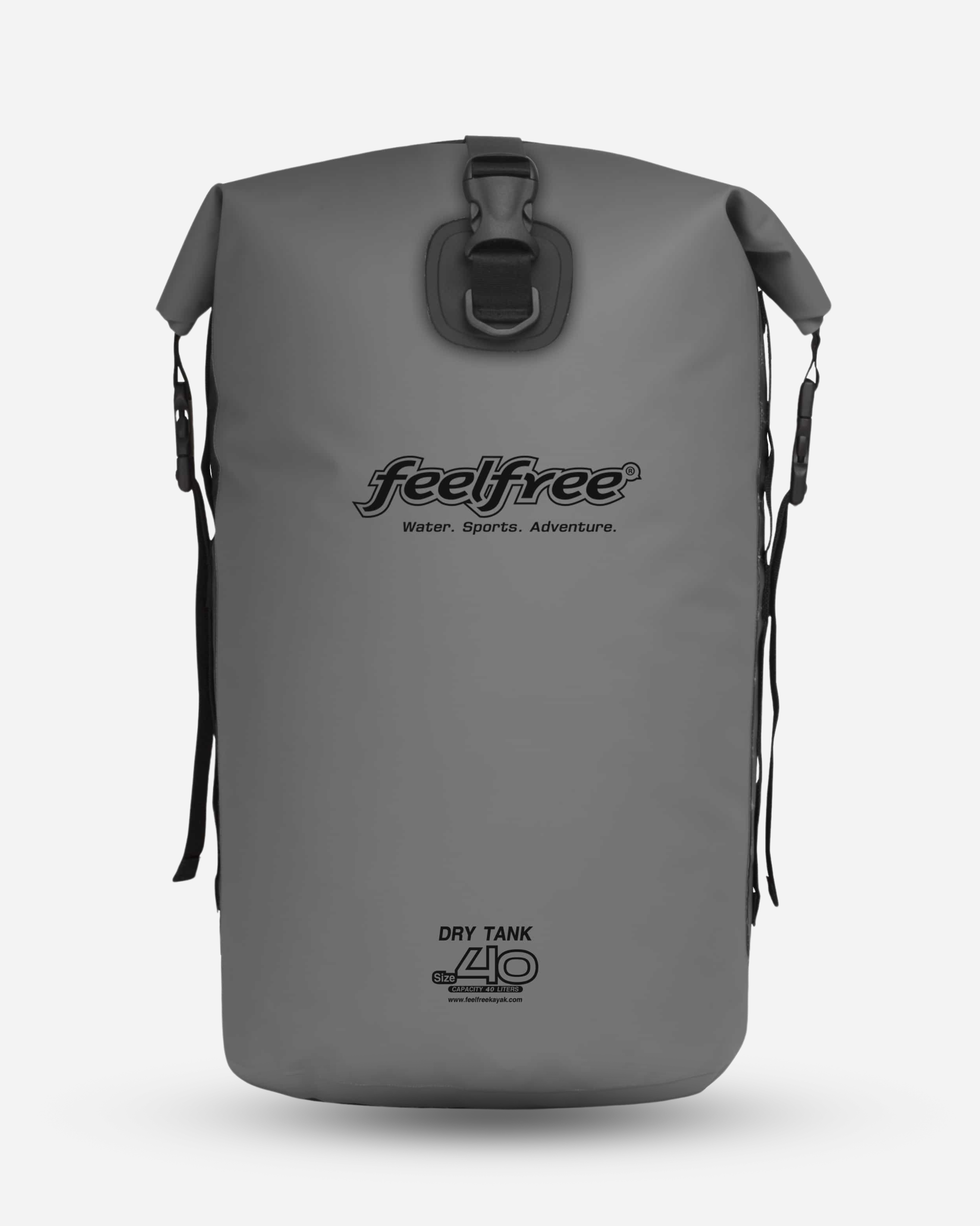 Sac à dos étanche Dry Tank 40L gris