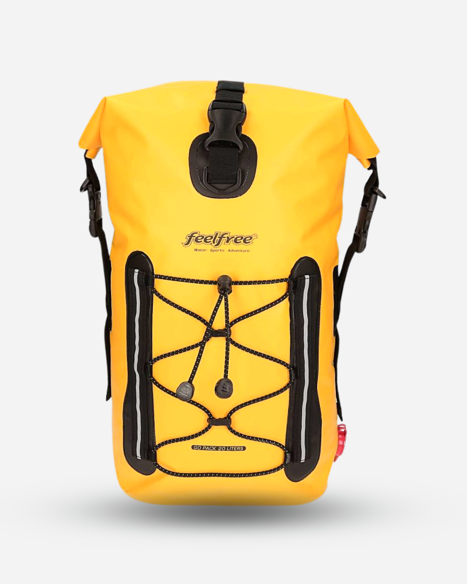 Sac à dos waterproof de bateau go pack  jaune 20L