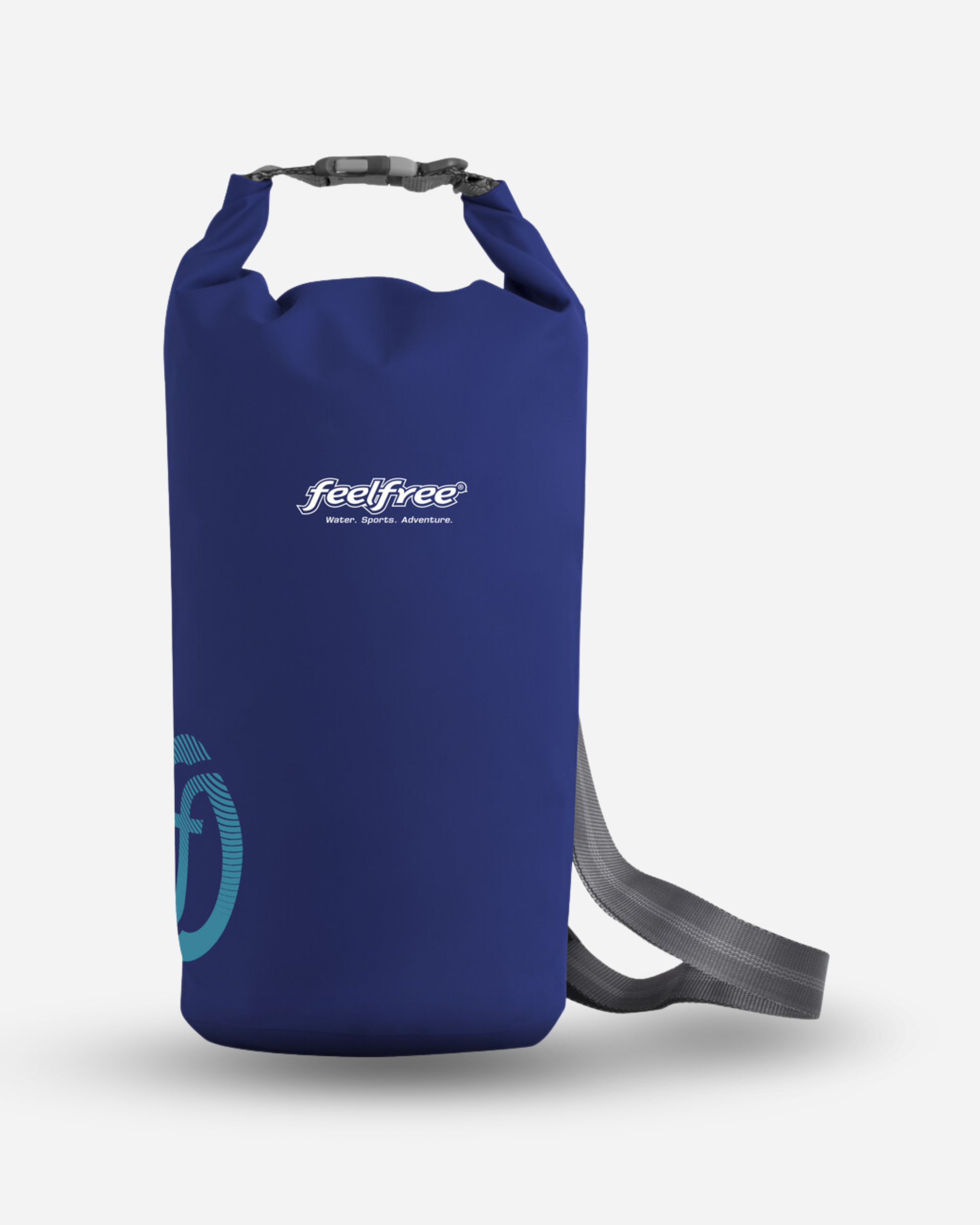 Sac polochon étanche dry tube 10L bleu saphir