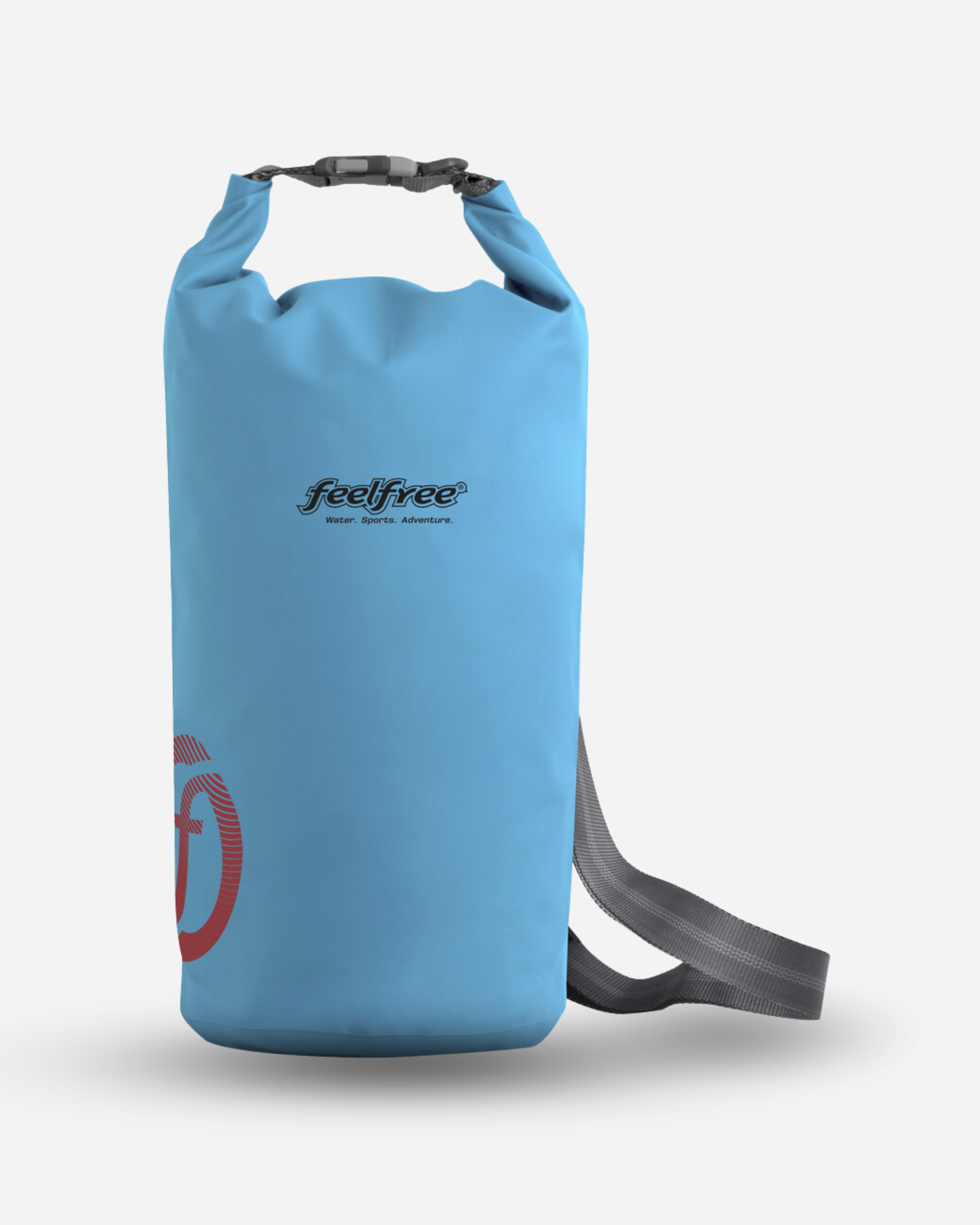 Sac polochon étanche dry tube 10L bleu ciel