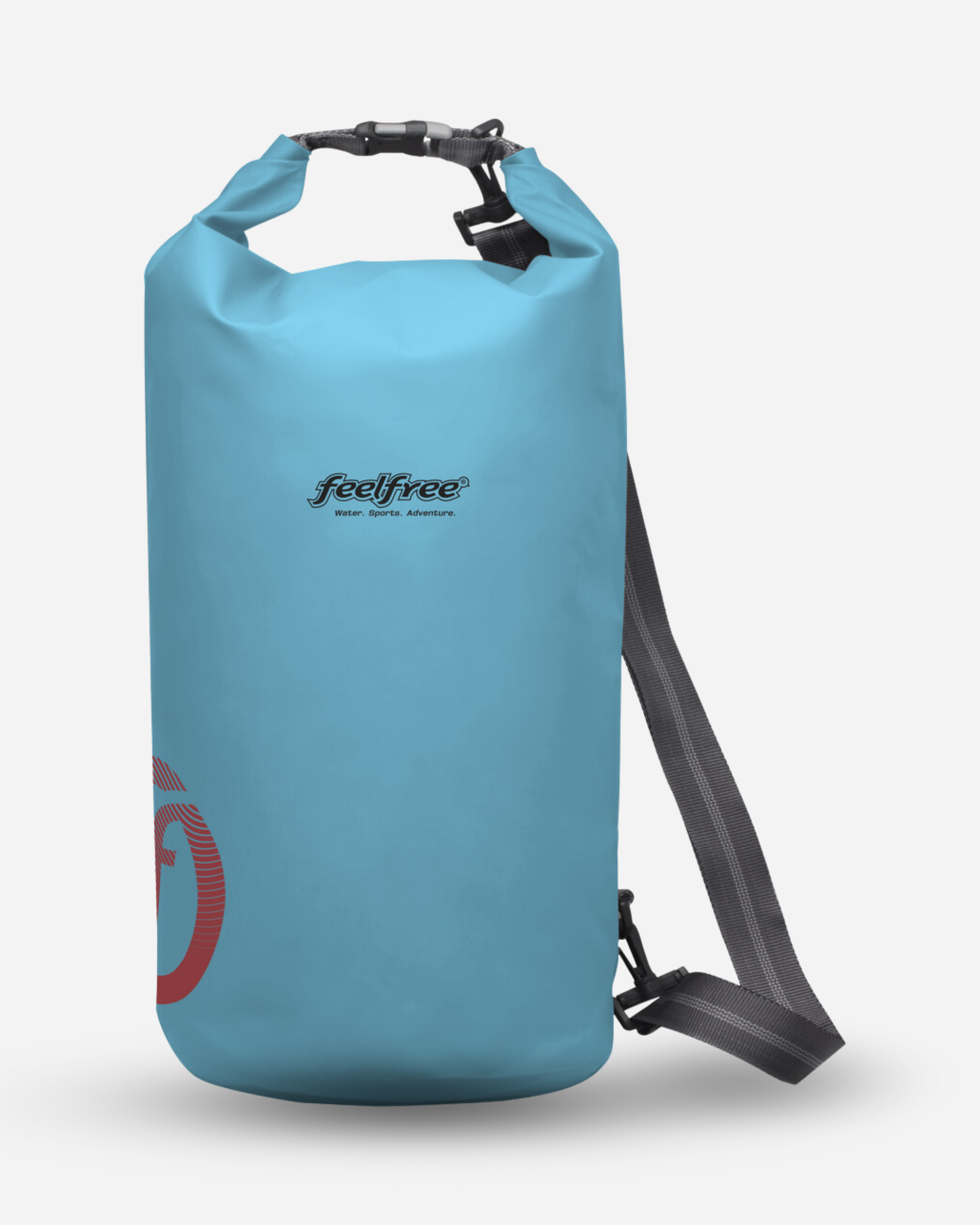 Sac polochon étanche dry tube 20L bleu ciel