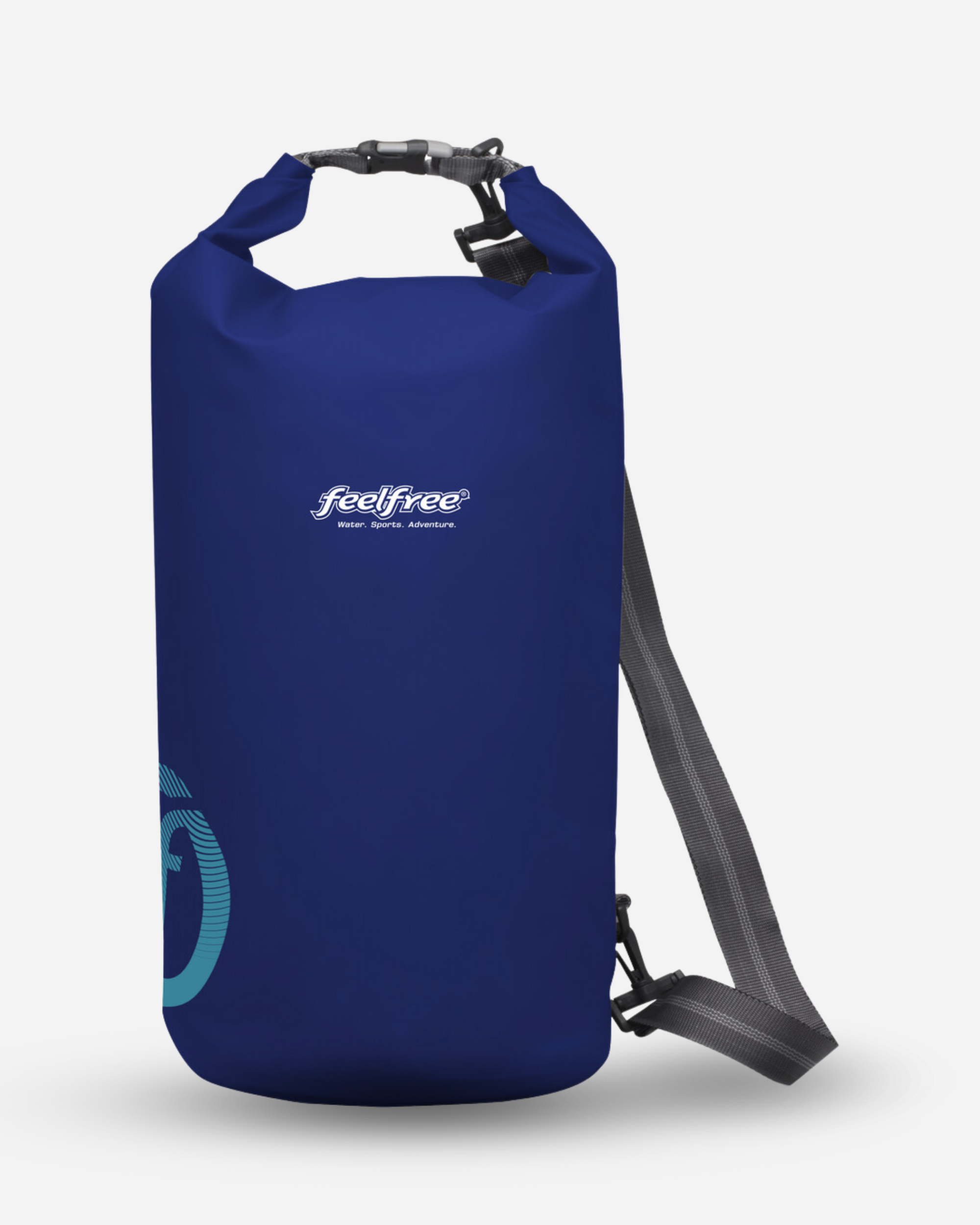 Sac polochon étanche dry tube 20L Bleu saphir