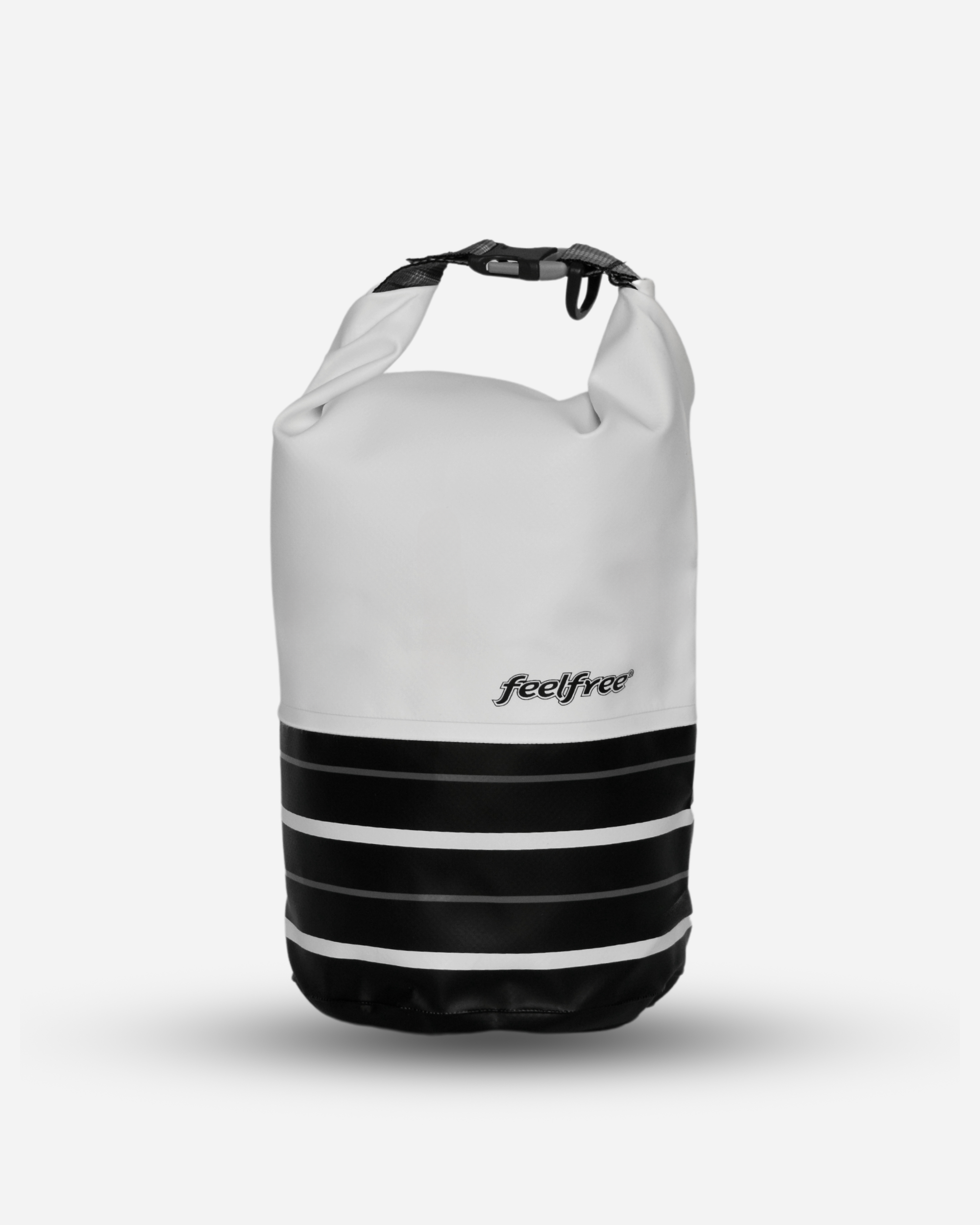 Sac étanche polochon marinière breton chic noir paris