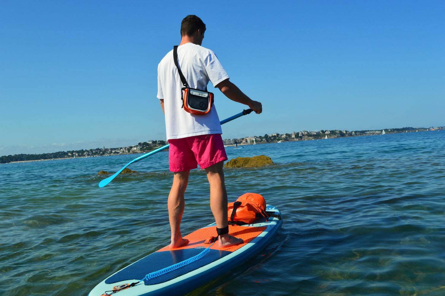 sacoche étanche jazz orange paddle life style