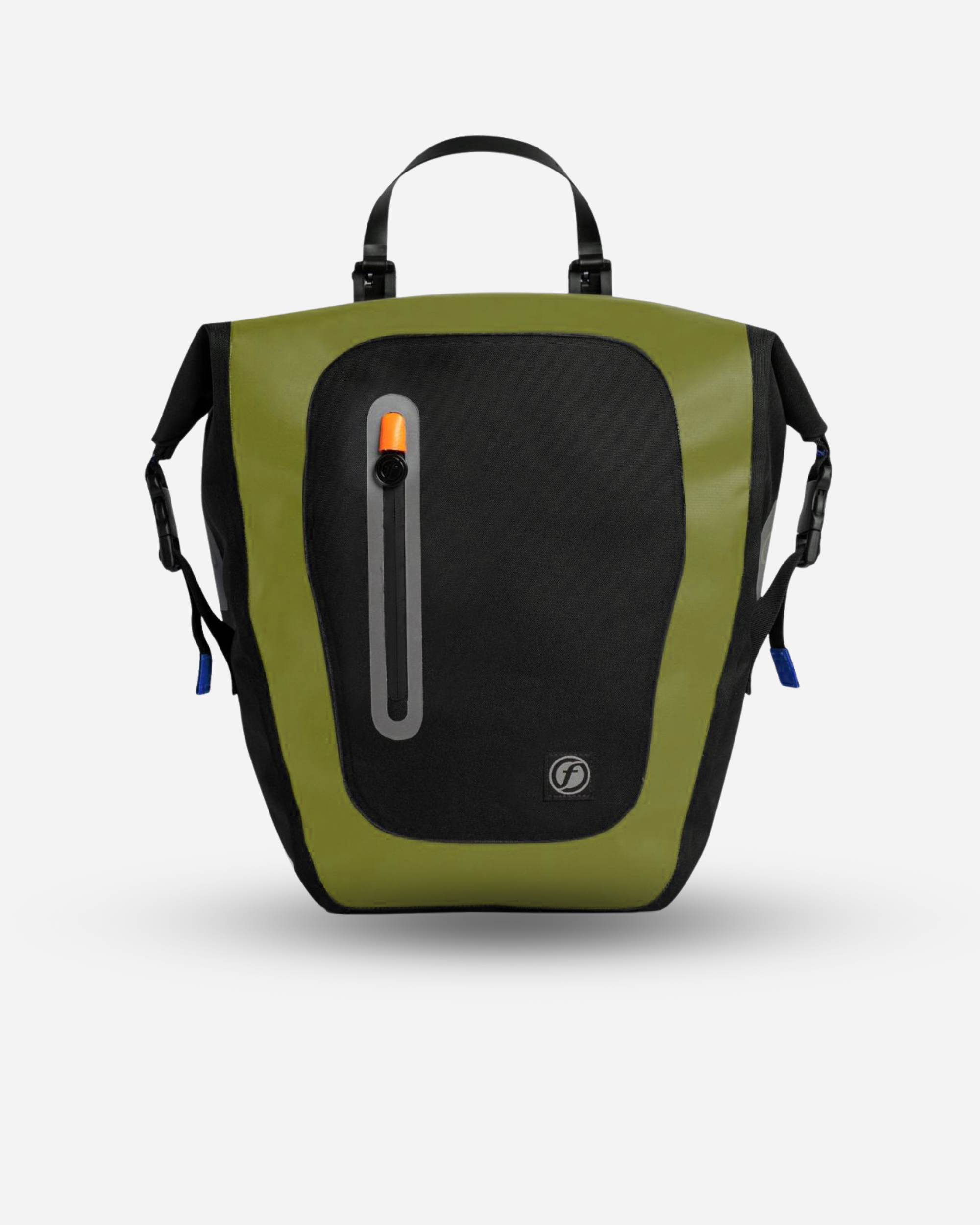 sacoche vélo étanche olive