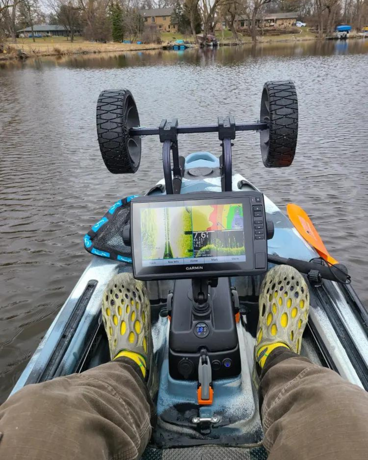 Sonar pod life style sur kayak