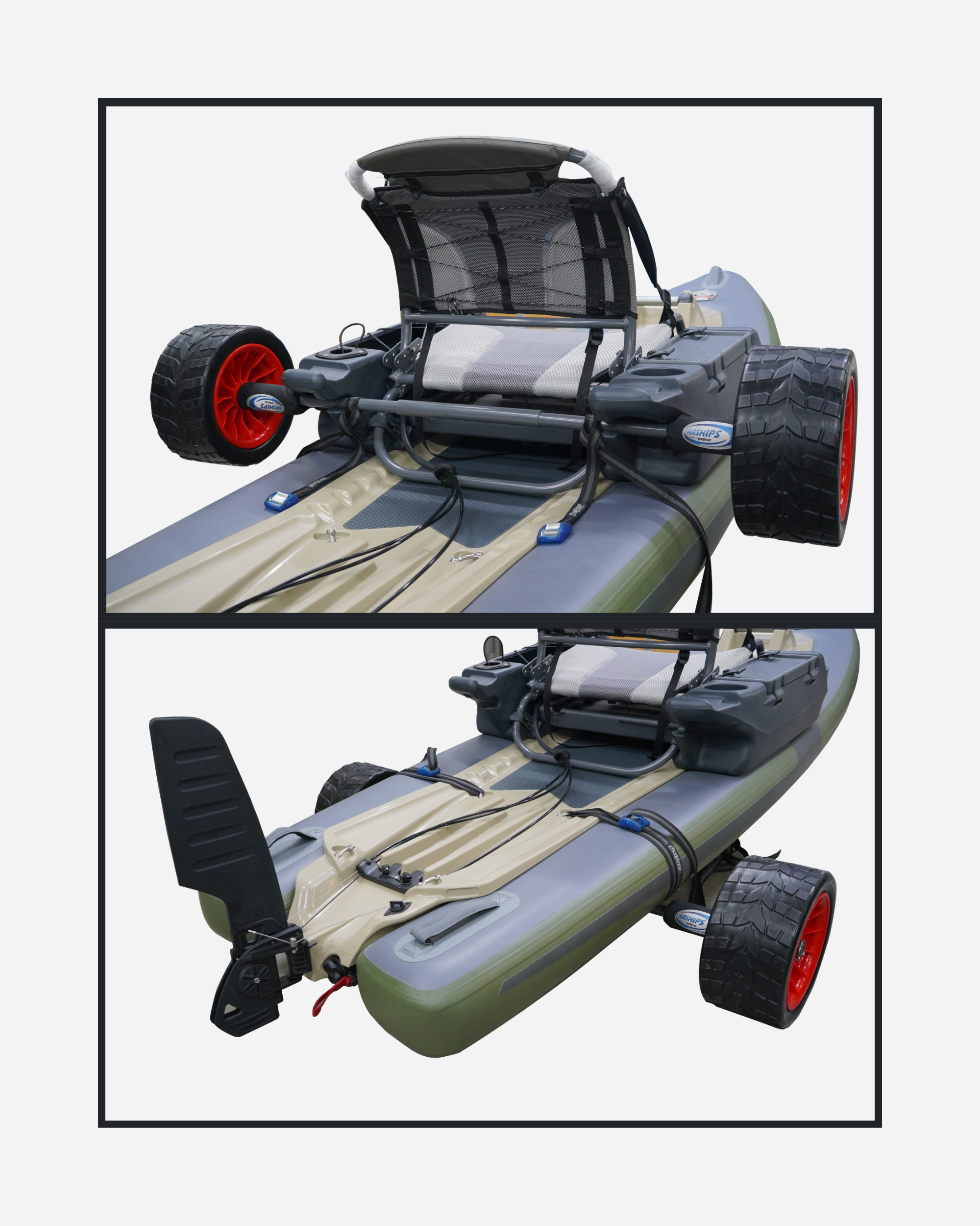 Trolley transport pour airship