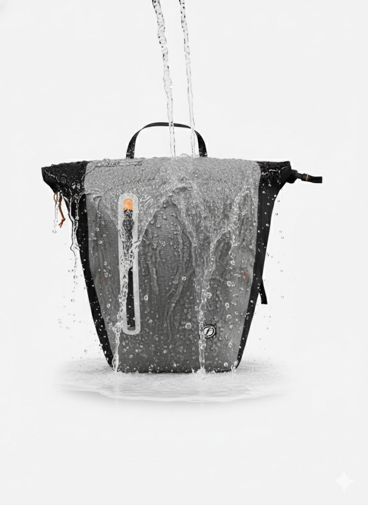 Sacoches vélo étanches recyclée double ECO Saddle Bag