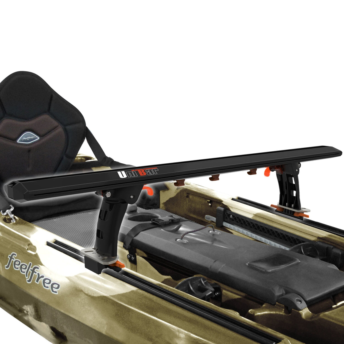 Unibar Standard pour kayak – détail fixation – FeelFree