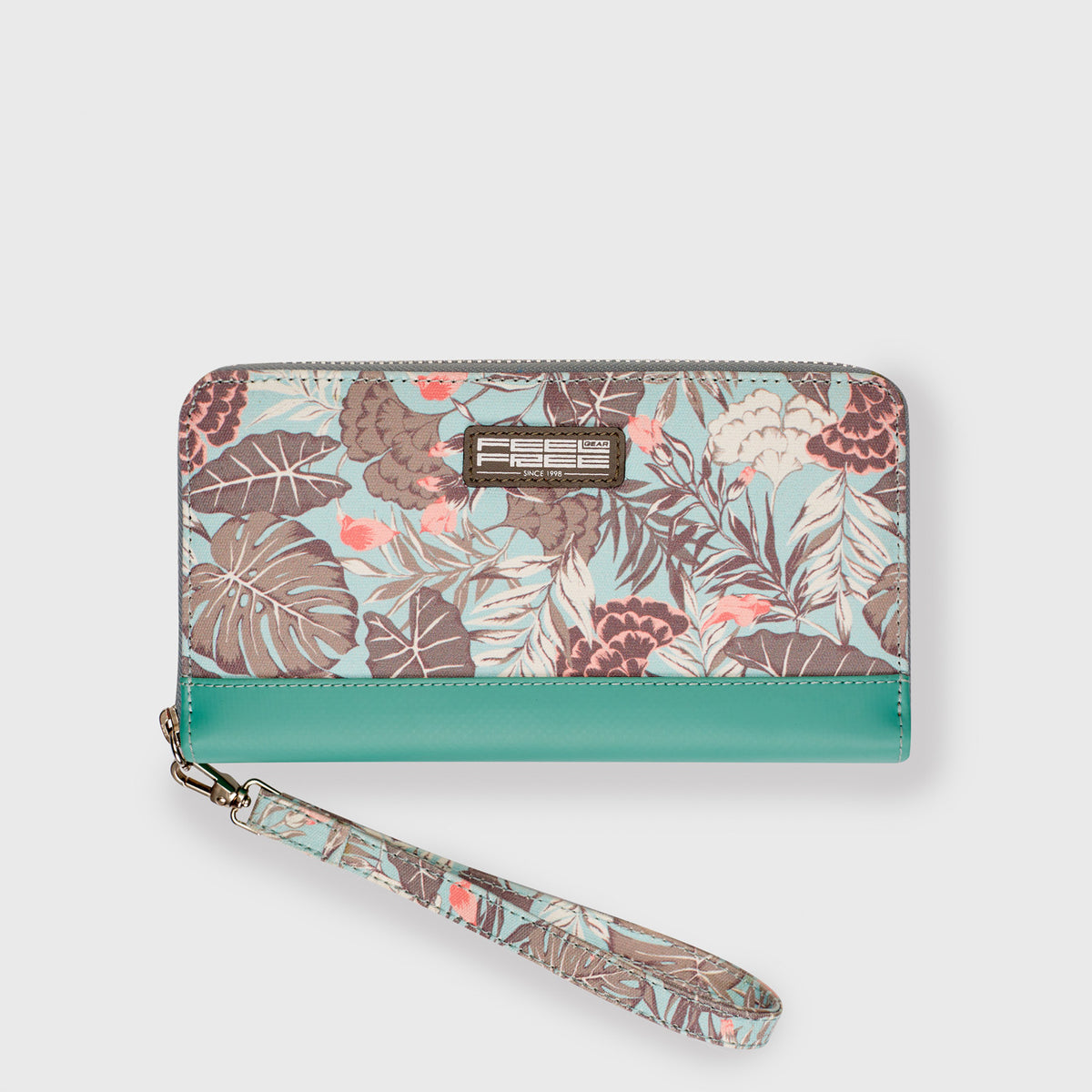 Portefeuille étanche LONG WALLET TROPICAL – détail compartiments – FeelFree