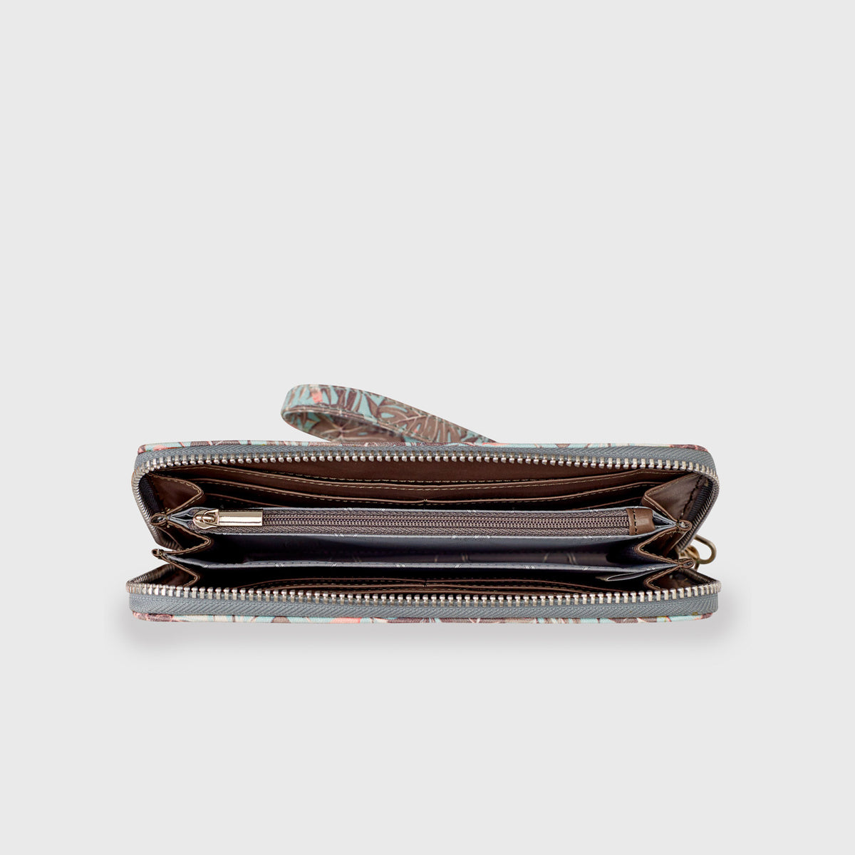 Portefeuille étanche LONG WALLET TROPICAL – détail fermeture – FeelFree