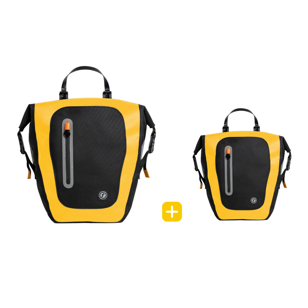 Lot De 2 Sacs Étanches Vélo Bike Bag