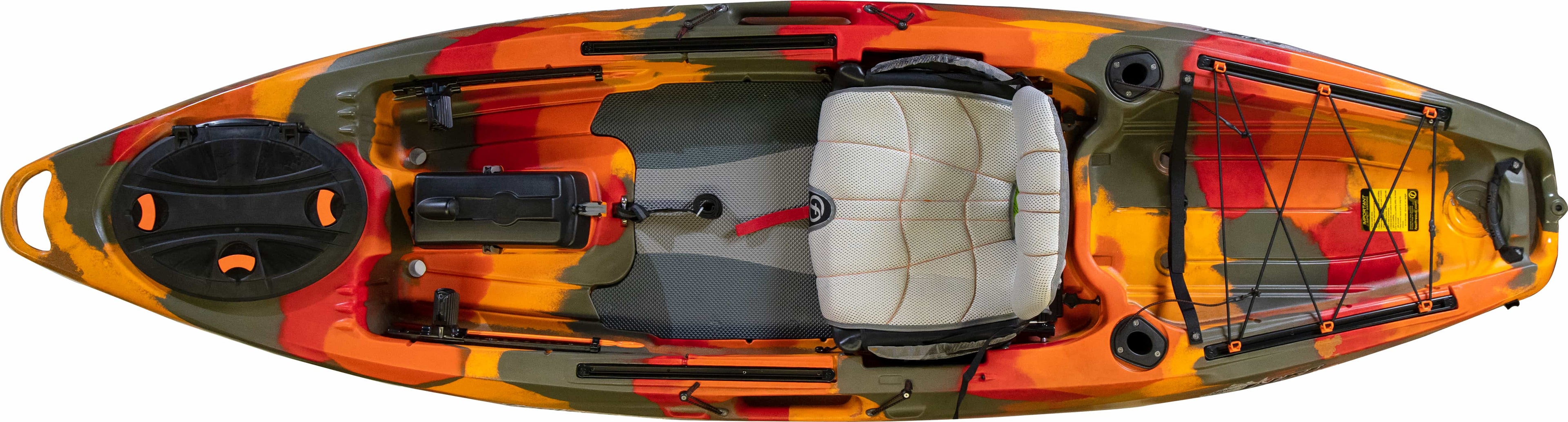 Lure kayak for rivers and lakes with very comfortable seat – Feel Free