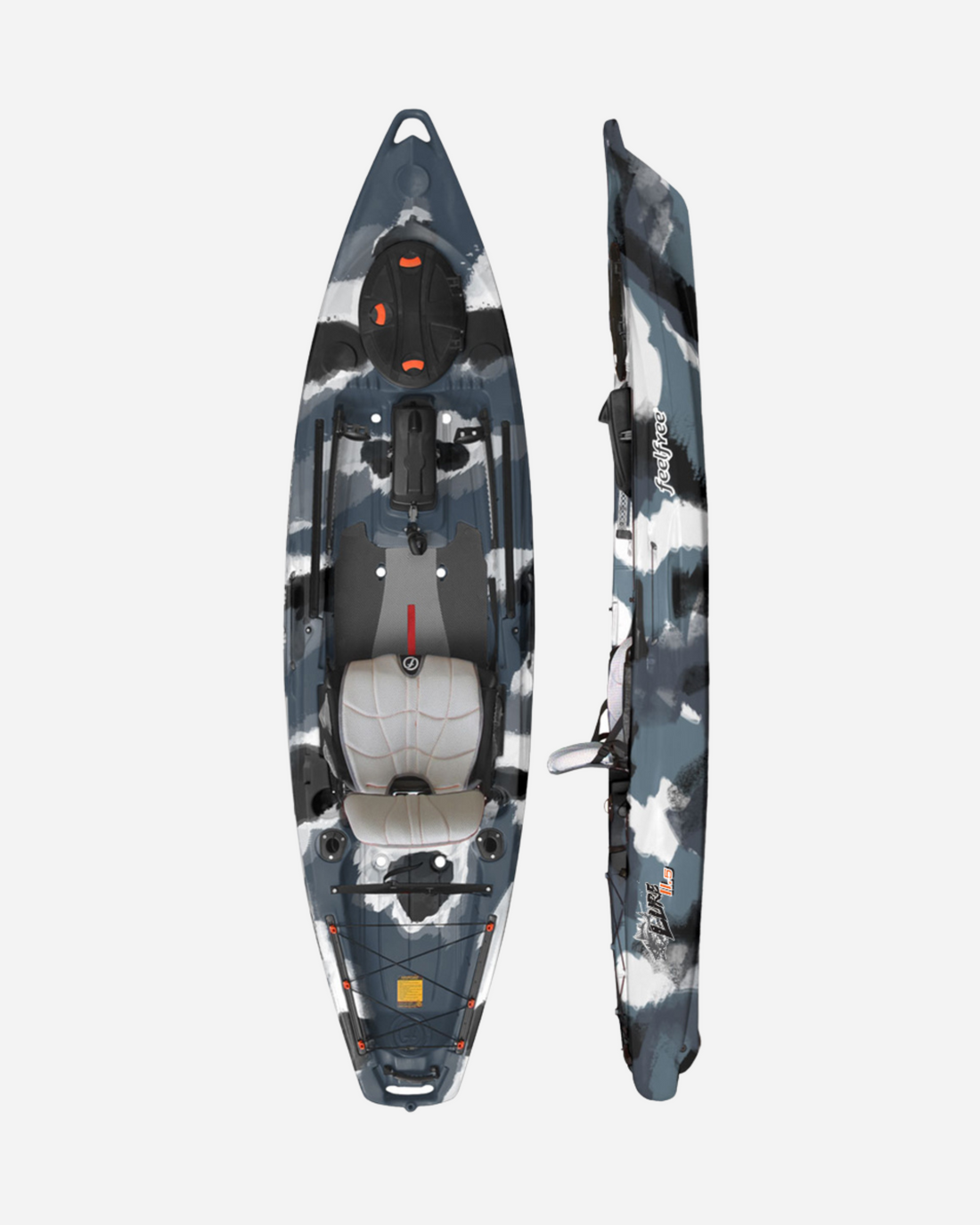 Kayak de pêche à pédales LURE 11.5 V2 (Version Overdrive Ready)