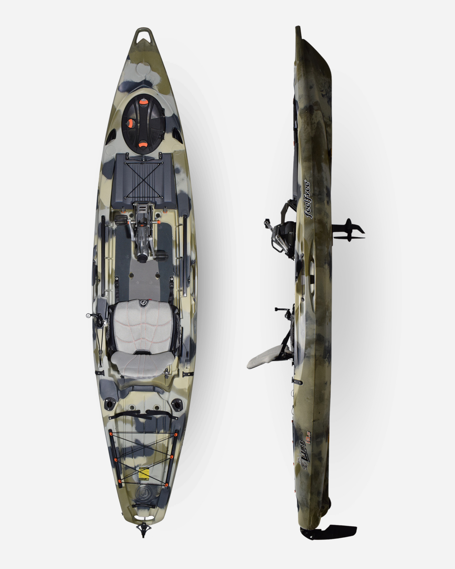 Kayak de pêche Lure  à pédales 13.5 V2