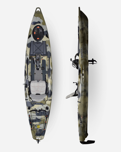 Kayak de pêche Lure  à pédales 13.5 V2