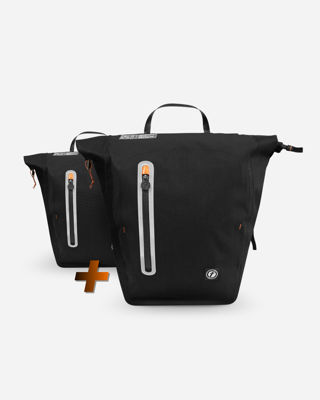 Sacoches vélo étanches recyclée double ECO Saddle Bag