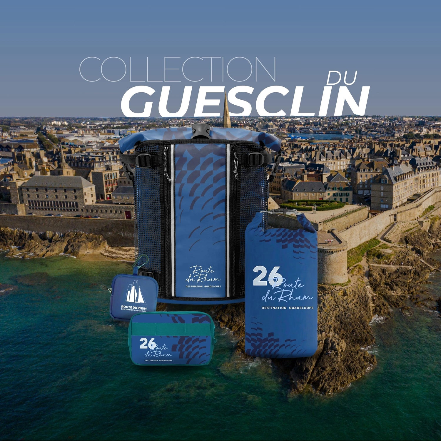 Collection sac étanche route du rhum saint Malo 