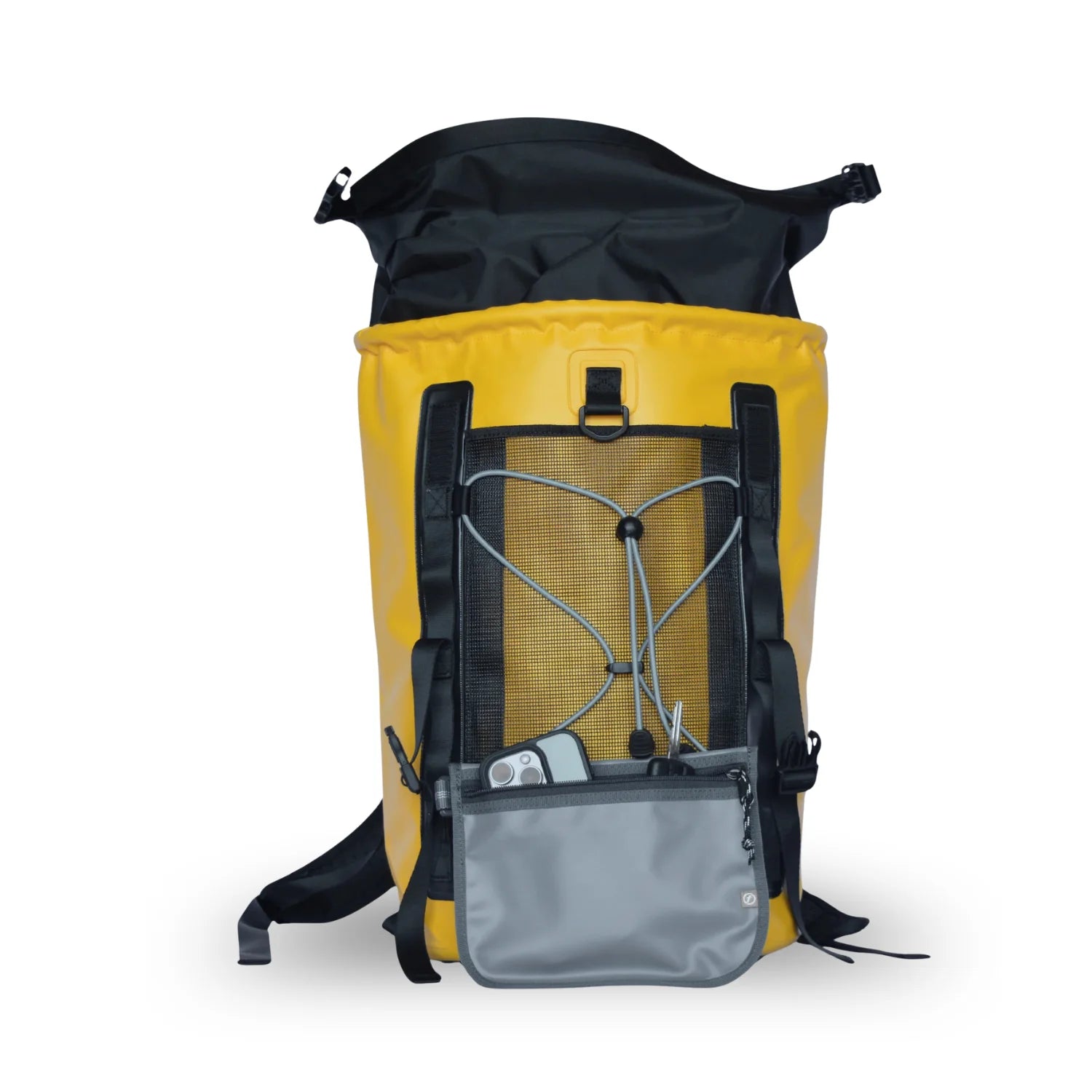 Sac à dos track étanche poche amovible et sac ouvert
