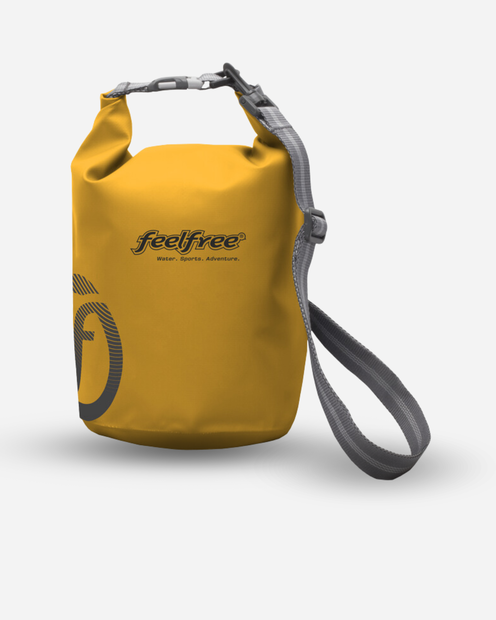 Mini sac polochon étanche dry tube 3L jaune