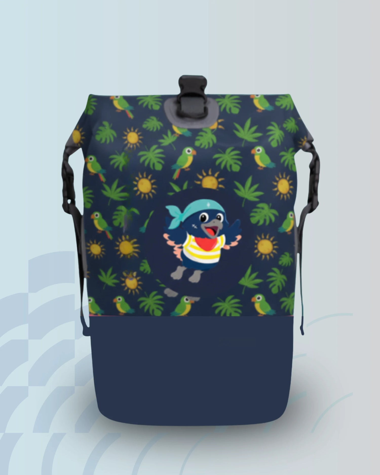 Sac à dos étanche enfant Dry Tank 12L Route du Rhum Tymal Tropical – vue produit – FeelFree