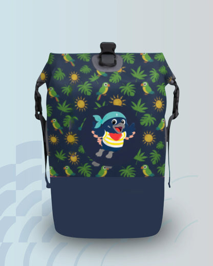 Sac à dos étanche enfant Dry Tank 12L Route du Rhum Tymal Tropical – vue produit – FeelFree