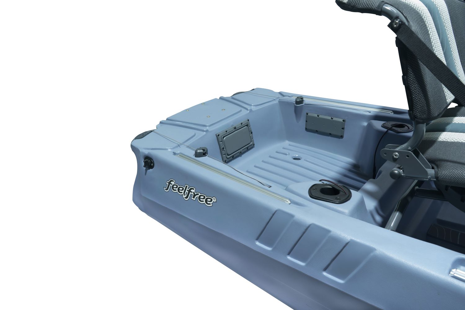 Kayak de pêche rigide Superfish 108 stable avec gouvernail