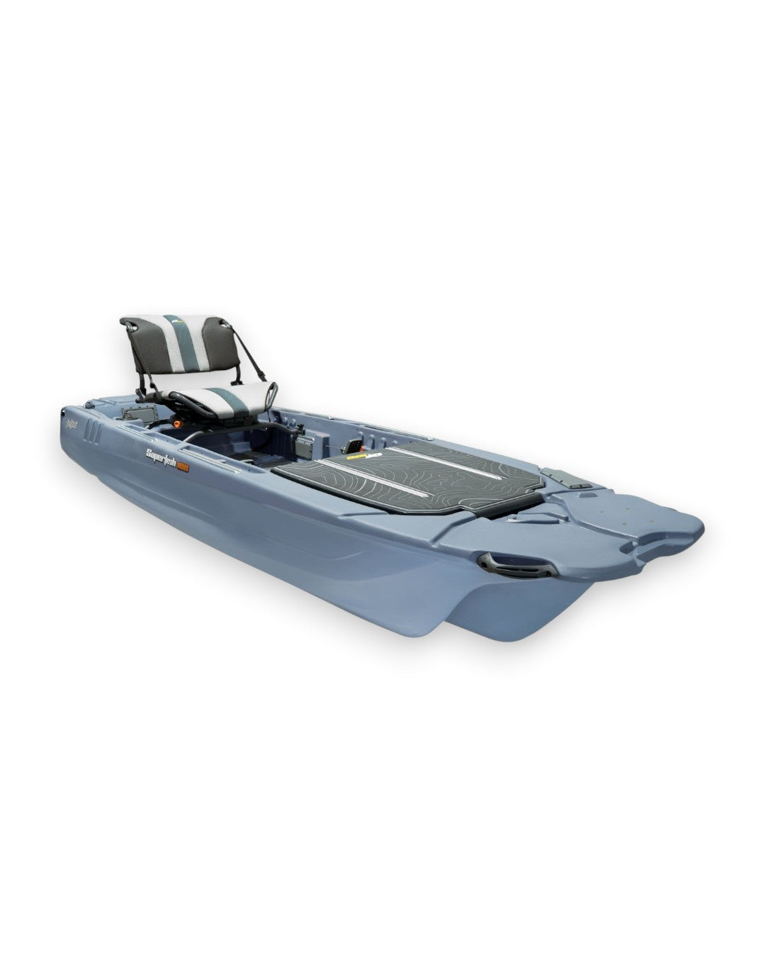 Kayak de pêche rigide Superfish 108 stable avec gouvernail