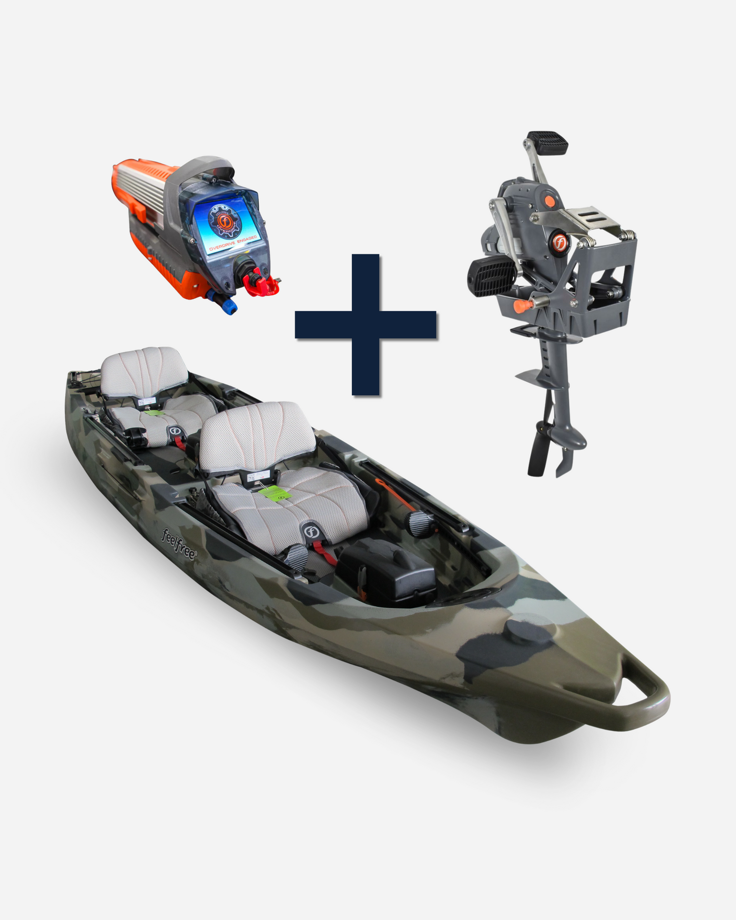 KAYAK DE PÊCHE DOUBLE LURE 2 FEELFREE