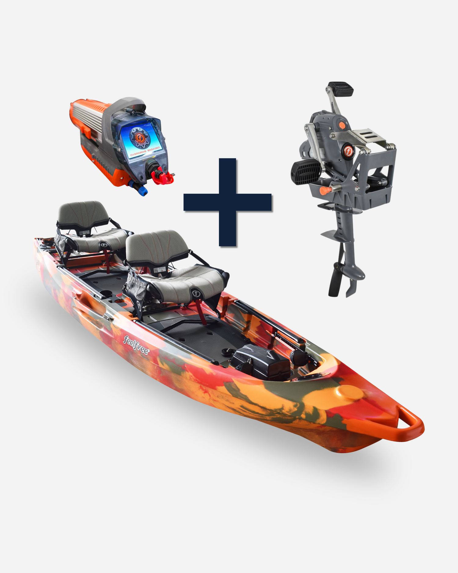 KAYAK DE PÊCHE DOUBLE LURE 2 FEELFREE