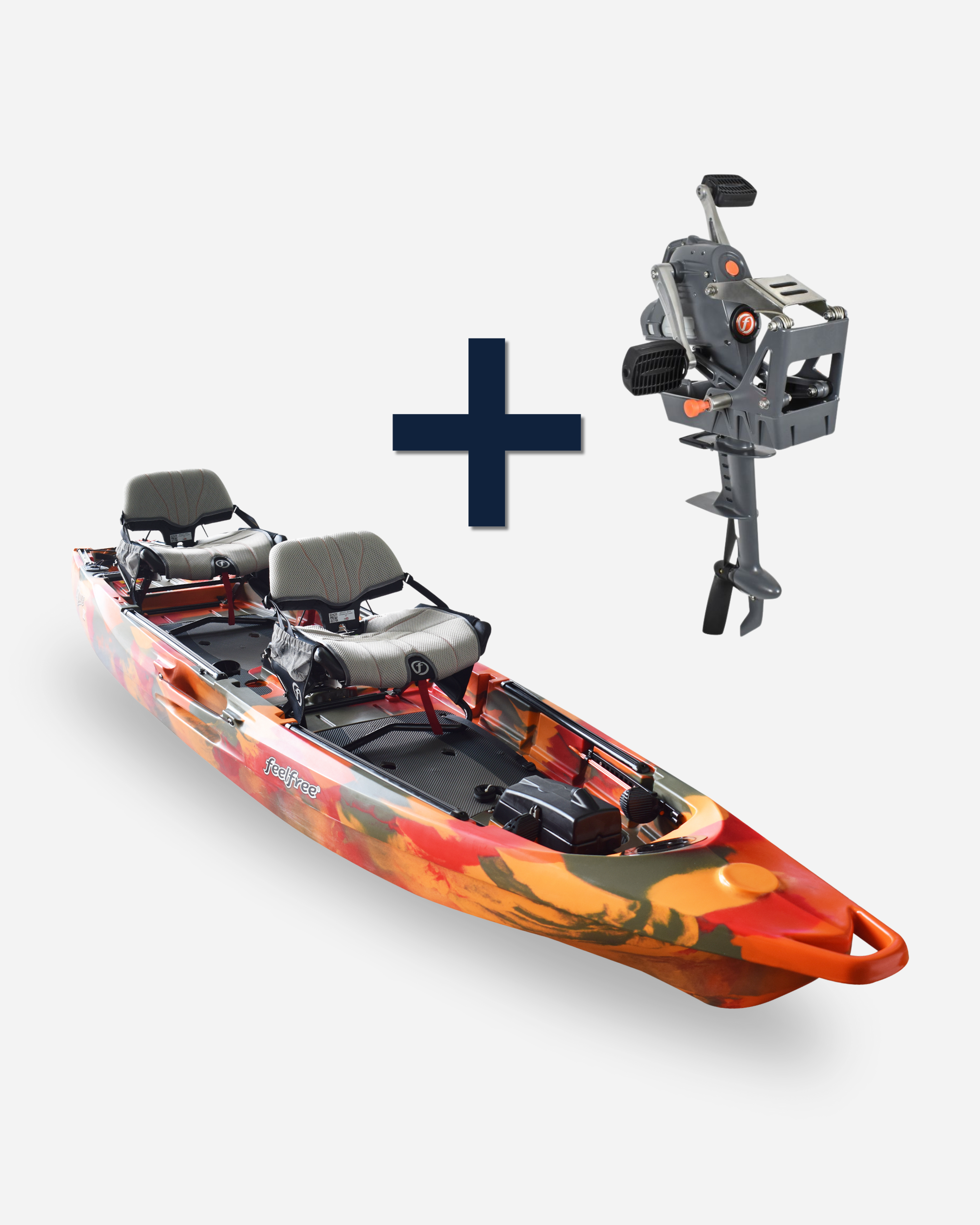 DOUBLE LURE 2 FEELFREE FISHING KAYAK