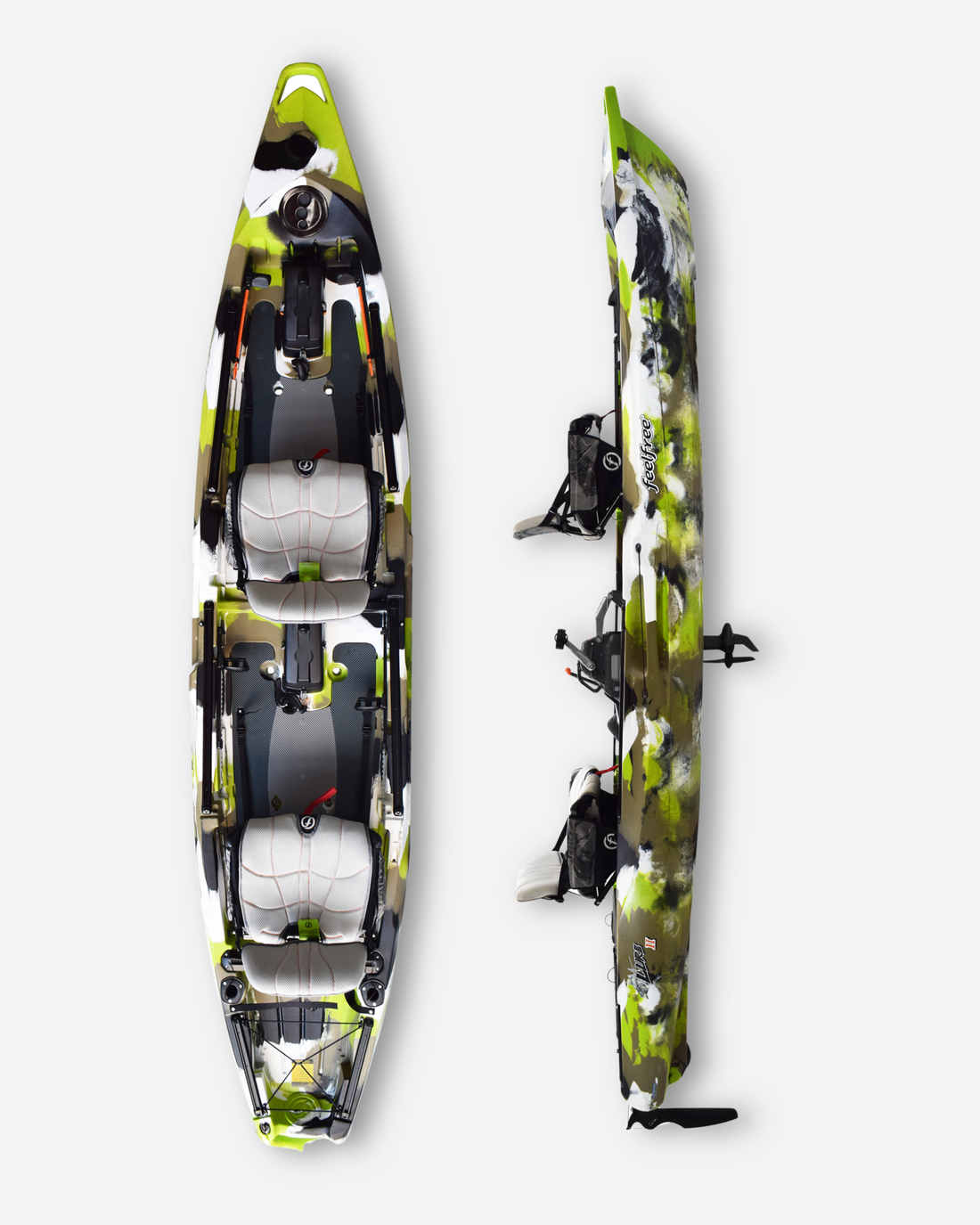 DOUBLE LURE 2 FEELFREE FISHING KAYAK