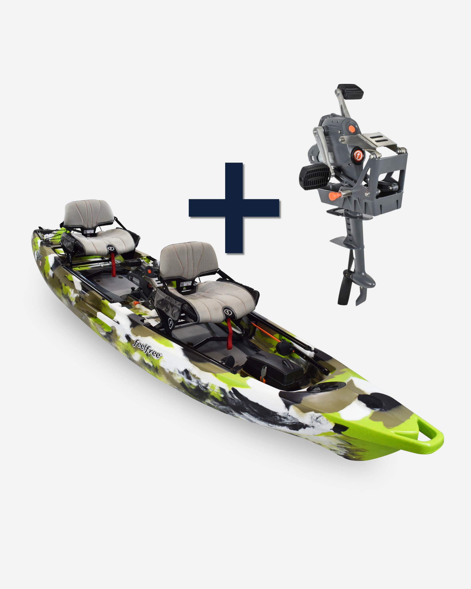 DOUBLE LURE 2 FEELFREE FISHING KAYAK