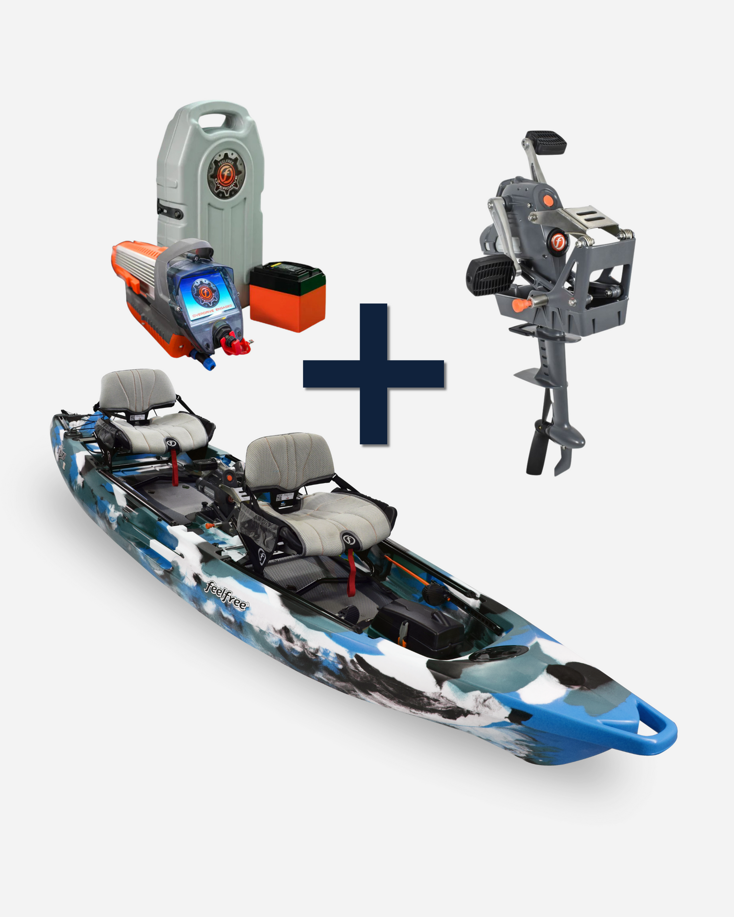 KAYAK DE PESCA SIN FÁCIL DOS SEÑUELOS DOBLES