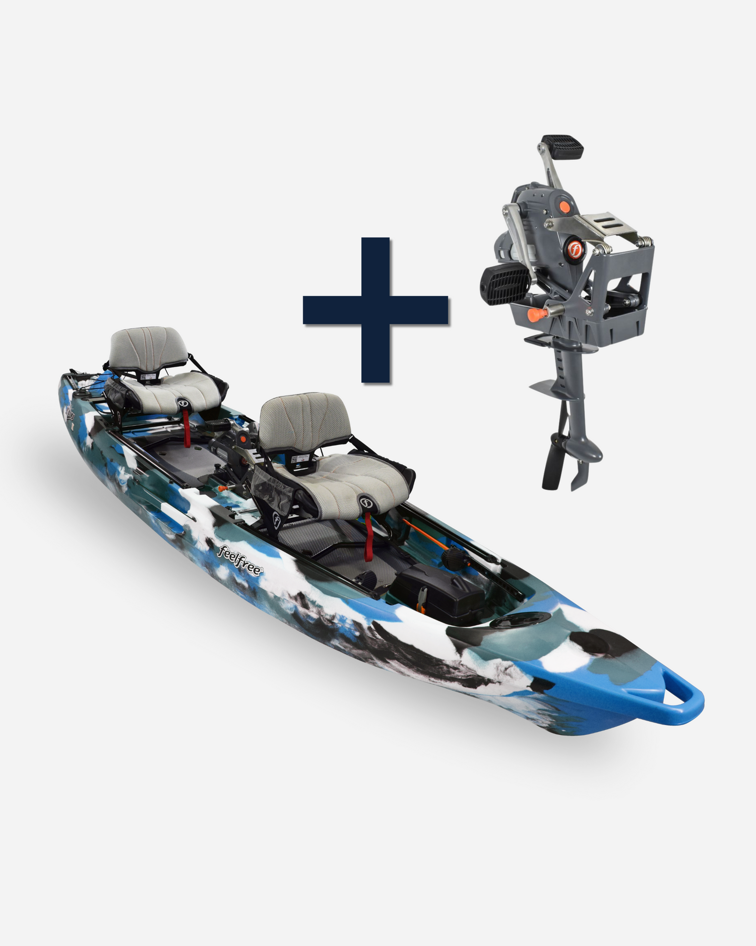 DOUBLE LURE 2 FEELFREE FISHING KAYAK