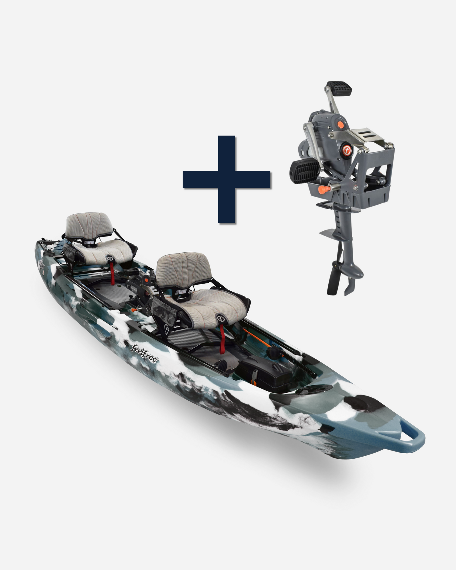 DOUBLE LURE 2 FEELFREE FISHING KAYAK