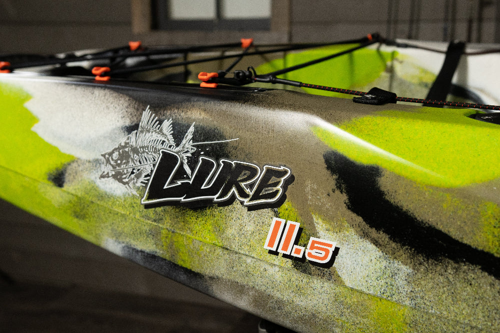 Kayak de pesca a pedales LURE 11.5 V2 (versión preparada para Overdrive)