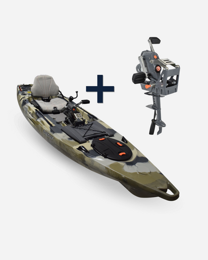 Kayak de pêche Lure  à pédales 13.5 V2