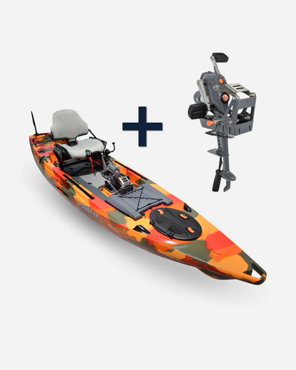 Kayak de pêche Lure  à pédales 13.5 V2