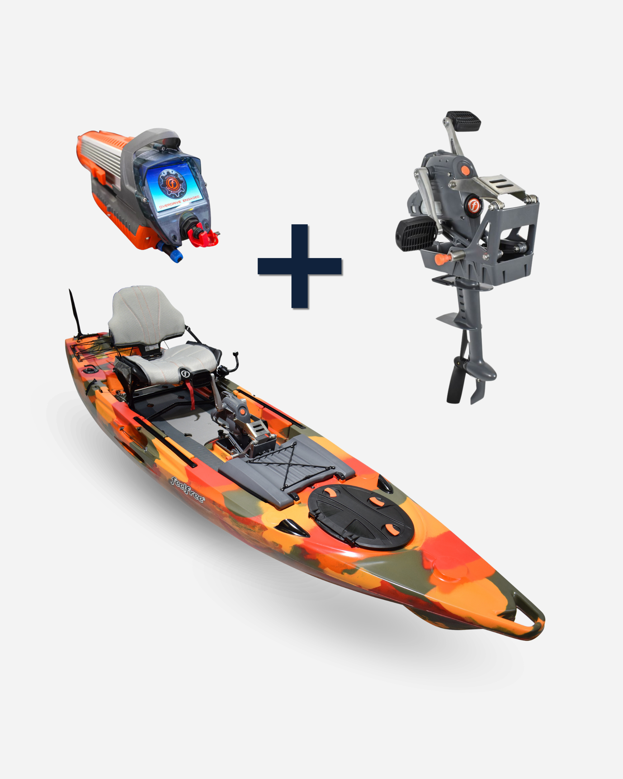 Kayak de pêche Lure  à pédales 13.5 V2